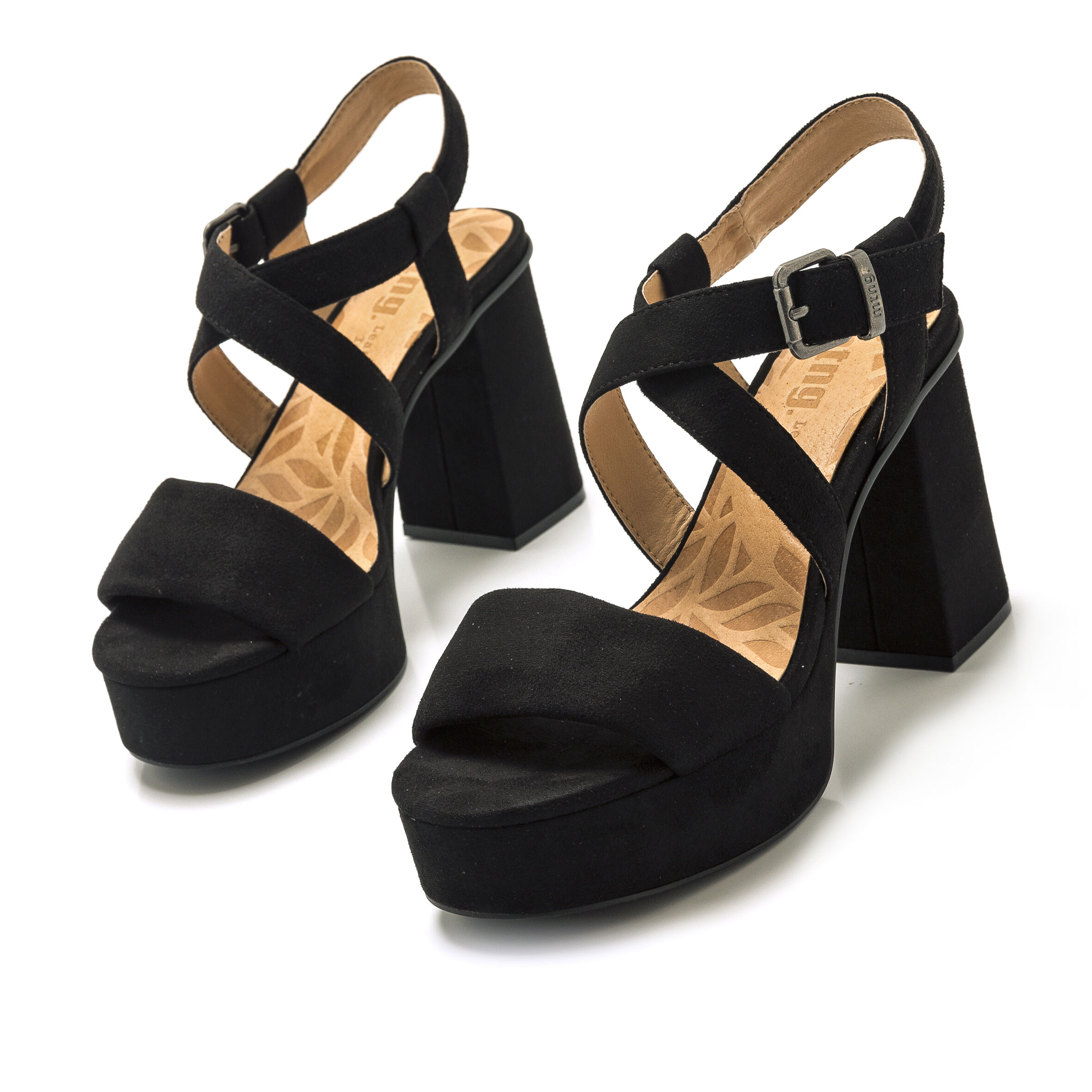 Sandalias tacon mustang sales